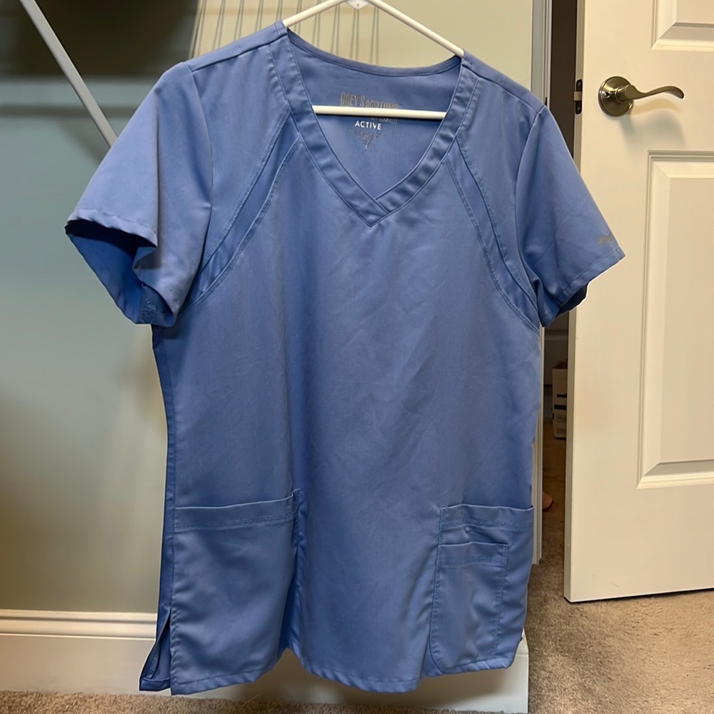 Greys Anatomy Scrub Top